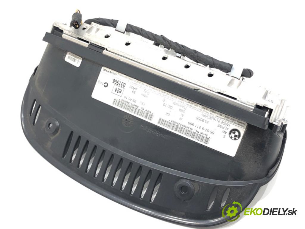 BMW E61 Kombi 2010 130 kW 520 d 1995 Dislpej 9211969 (Prístrojová doska, displej)