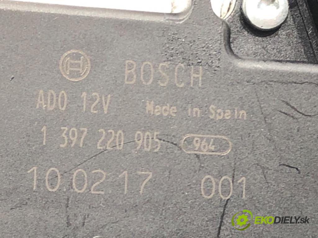 BMW E61 Kombi 2010 130 kW 520 d 1995 motor stěračů zadní část 1397220905