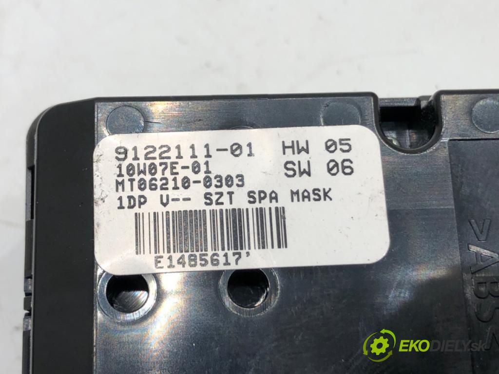 BMW E61 Kombi 2010 130 kW 520 d 1995 Prepínač okien 9122111 (Prepínacie páčky pod volantom)