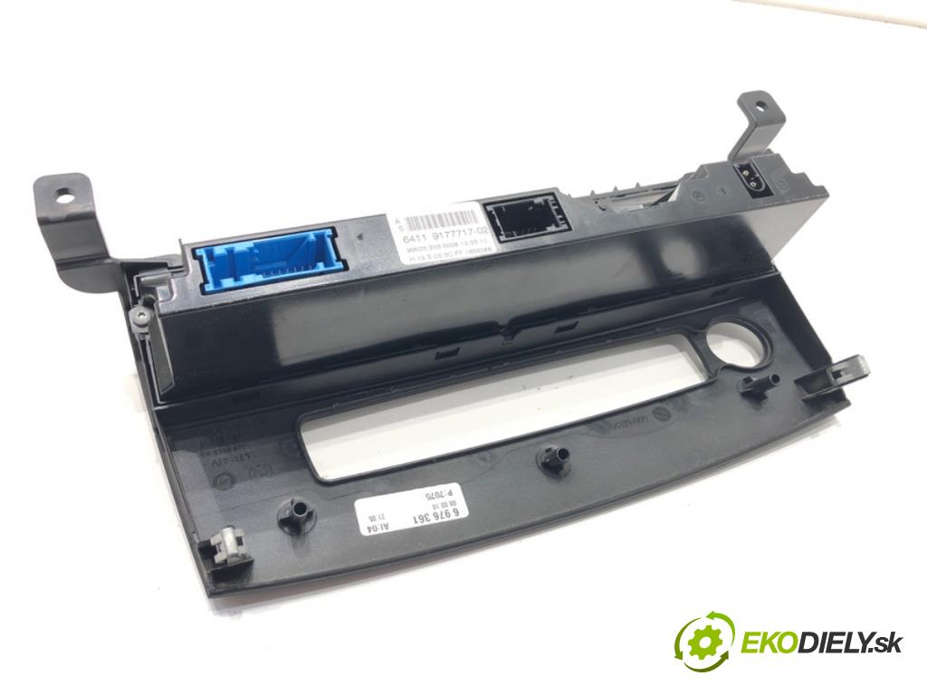 BMW 5 Touring (E61) 2004 - 2010    520 d 130 kW [177 KM] olej napędowy 2007 - 2010  Panel ovládania kúrenia 9177717 (Prepínacie páčky pod volantom)