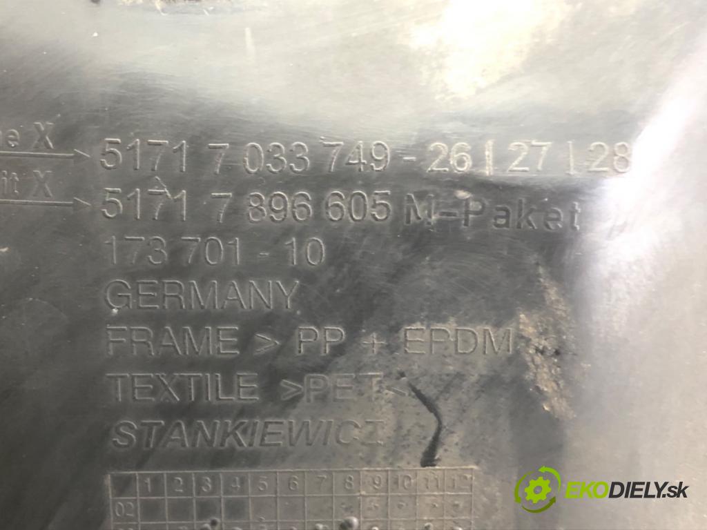 BMW 5 Touring (E61) 2004 - 2010    520 d 130 kW [177 KM] olej napędowy 2007 - 2010  podblatník levý přední část 7033749