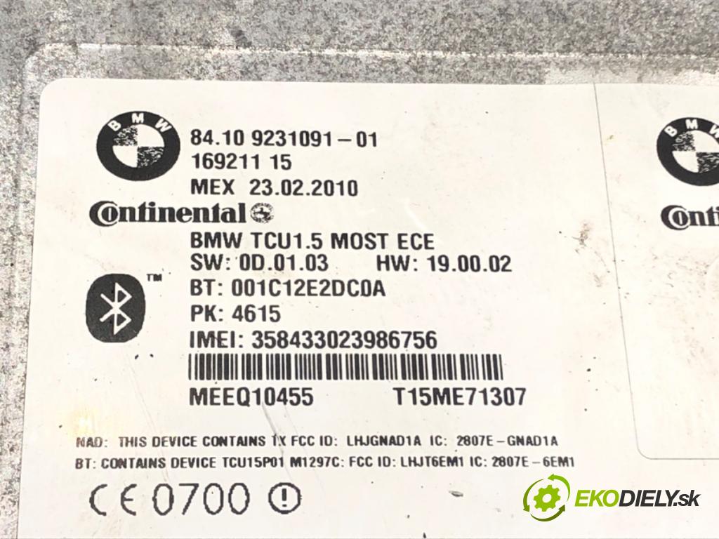 BMW E61 Kombi 2010 130 kW 520 d 1995 Modul BLUETOOTH 9231091 (Riadiaca jednotka ostatné)