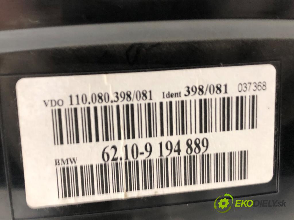 BMW E61 Kombi 2010 130 kW 520 d 1995 Prístrojovka 9194889 (Prístrojová doska, displej)