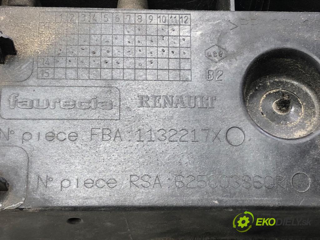 RENAULT CLIO IV Grandtour (KH_) 2012 - 2022    1.5 dCi 90 (KHN3, KHN4) 66 kW [90 KM] olej napędowy 2012 - 2022  výztuha horní 625003860R (Výztuhy)