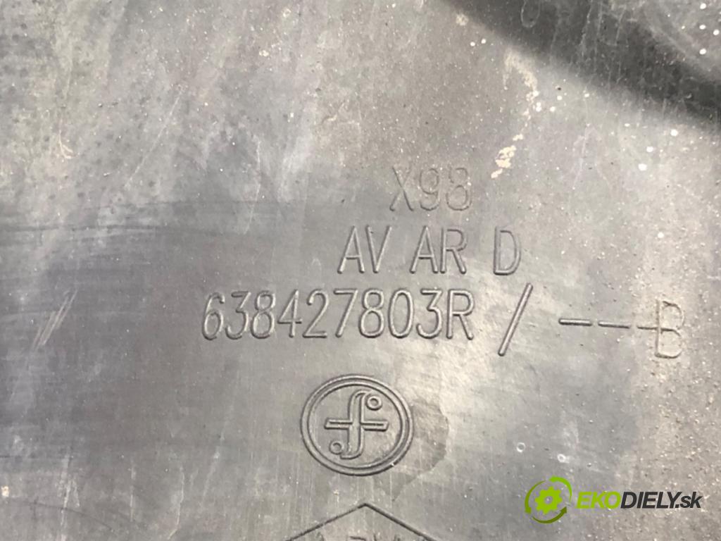 RENAULT CLIO IV Grandtour (KH_) 2012 - 2022    1.5 dCi 90 (KHN3, KHN4) 66 kW [90 KM] olej napędowy 2012 - 2022  podblatník pravý přední část 638447513R 638427803R