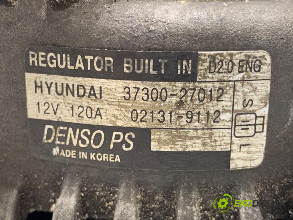 HYUNDAI TUCSON SUV 2004 83 kW 2.0 CRDi 1991 Alternátor 37300-27012 (Alternátor)