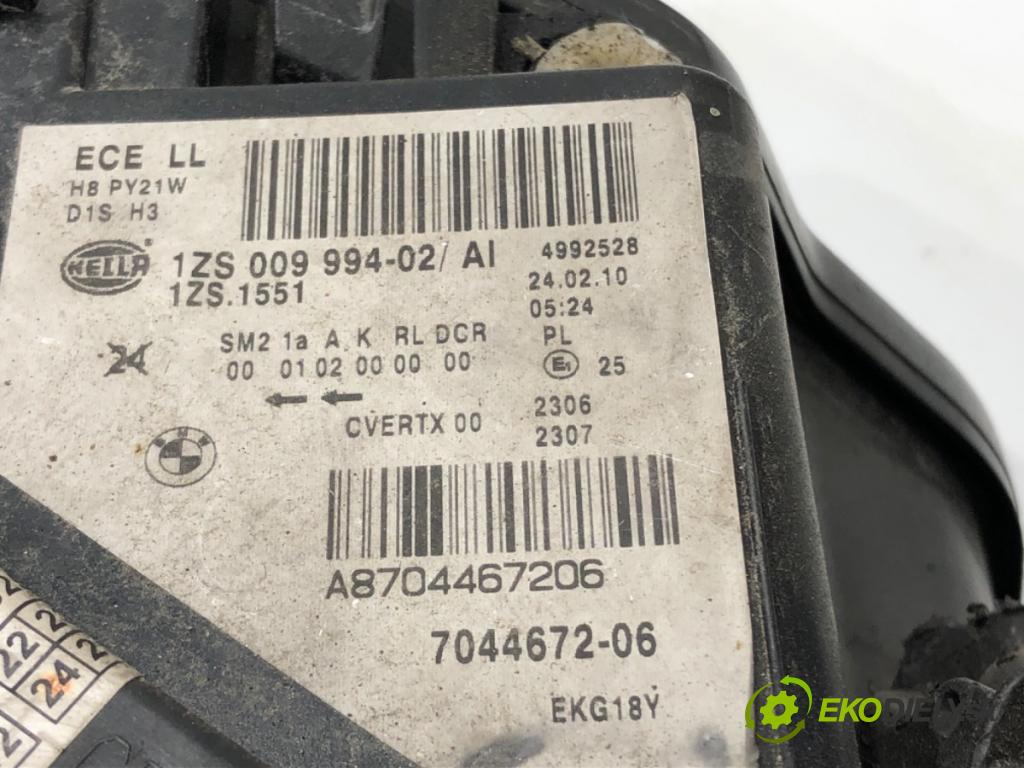 BMW E61 Kombi 2010 130 kW 520 d 1995 světlomet pravý přední část XENON 7044672