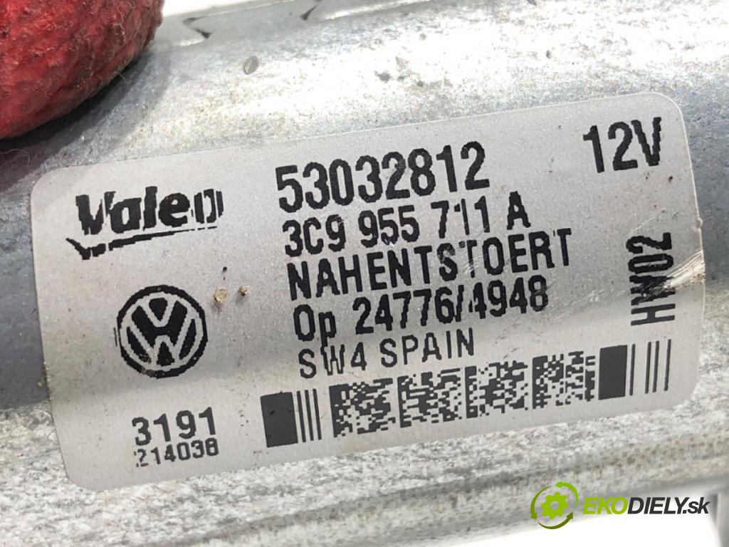 VW PASSAT B7 Variant (365) 2010 - 2015    2.0 TDI 125 kW [170 KM] olej napędowy 2010 - 2014  motor stěračů zadní část 3C9955711A