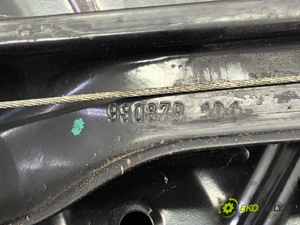 VW PASSAT B7 Variant (365) 2010 - 2015    2.0 TDI 125 kW [170 KM] olej napędowy 2010 - 2014  mechanismus okna levý zadní část 3C0959703