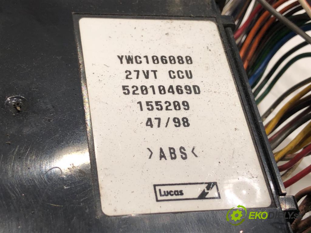 LAND ROVER FREELANDER I (L314) 1998 - 2006    2.0 DI 4x4 72 kW [98 KM] olej napędowy 1998 - 2000  modul BSI YWC106080 (Pojistkové skříňky)