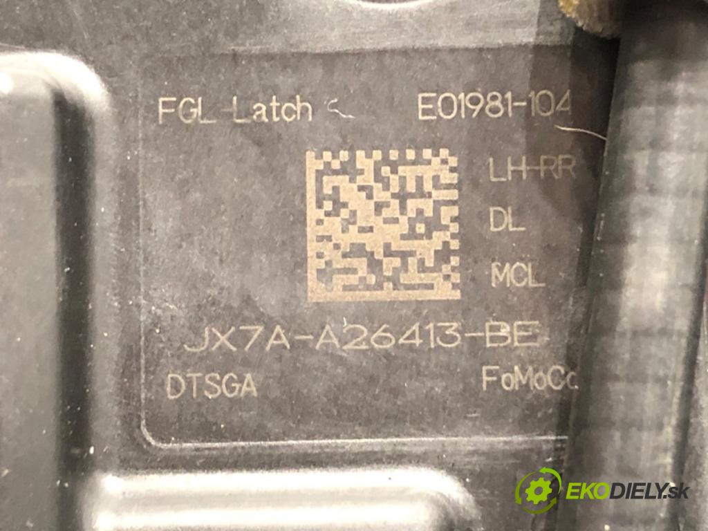 FORD FOCUS IV (HN) 2018 - 2022    1.0 EcoBoost 92 kW [125 KM] benzyna 2018 - 2022  zámok dveře levý zadní část JX7A-A26413-BE