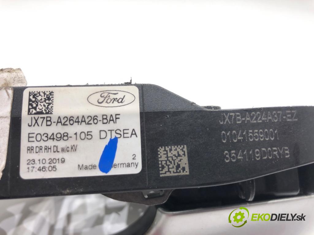 FORD FOCUS IV (HN) 2018 - 2022    1.0 EcoBoost 92 kW [125 KM] benzyna 2018 - 2022  Kľučka vonkajšia pravy zad JX7B-A264A26-BAF