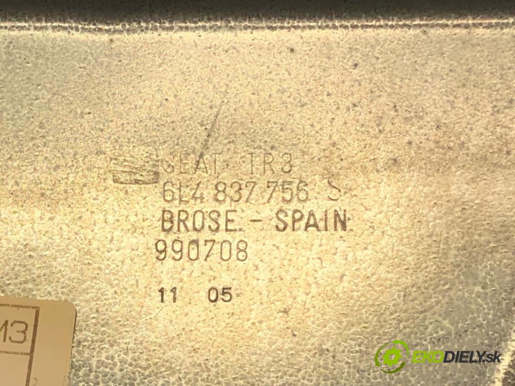 SEAT IBIZA III (6L1) 2002 - 2009    1.4 16V 55 kW [75 KM] benzyna 2002 - 2007  mechanismus okna pravý přední část 6L4837752DJ
