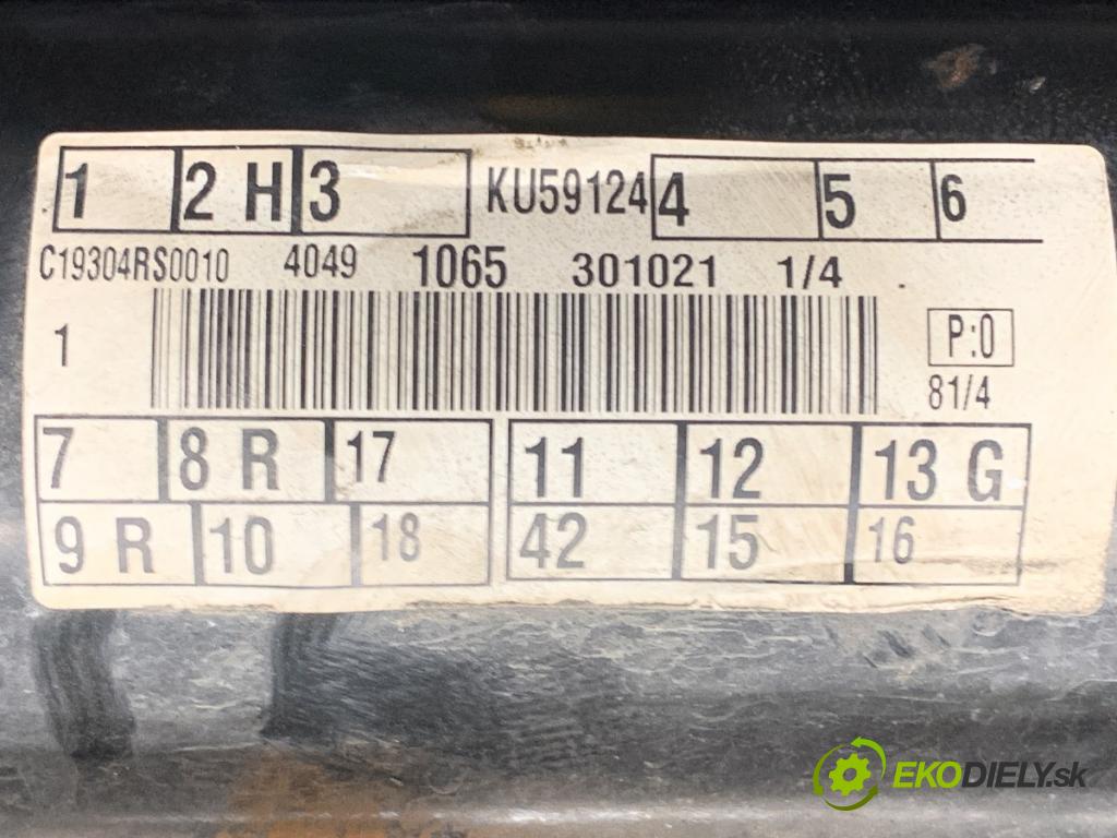FORD FOCUS IV (HN) 2018 - 2022    1.0 EcoBoost 92 kW [125 KM] benzyna 2018 - 2022  výztuha zadní část