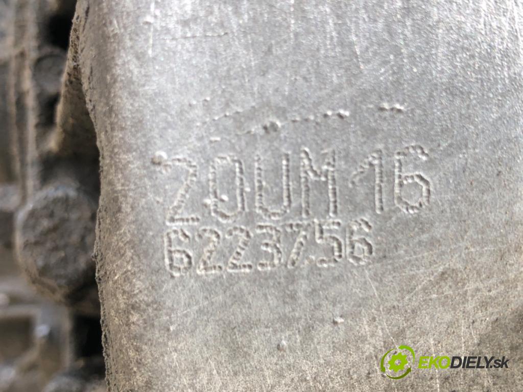 CITROEN JUMPER Autobus (244, Z_) 2002 - 2022    2.2 HDi 74 kW [101 KM] olej napędowy 2002 - 2022  Prevodovka 20UM16 (Prevodovka)