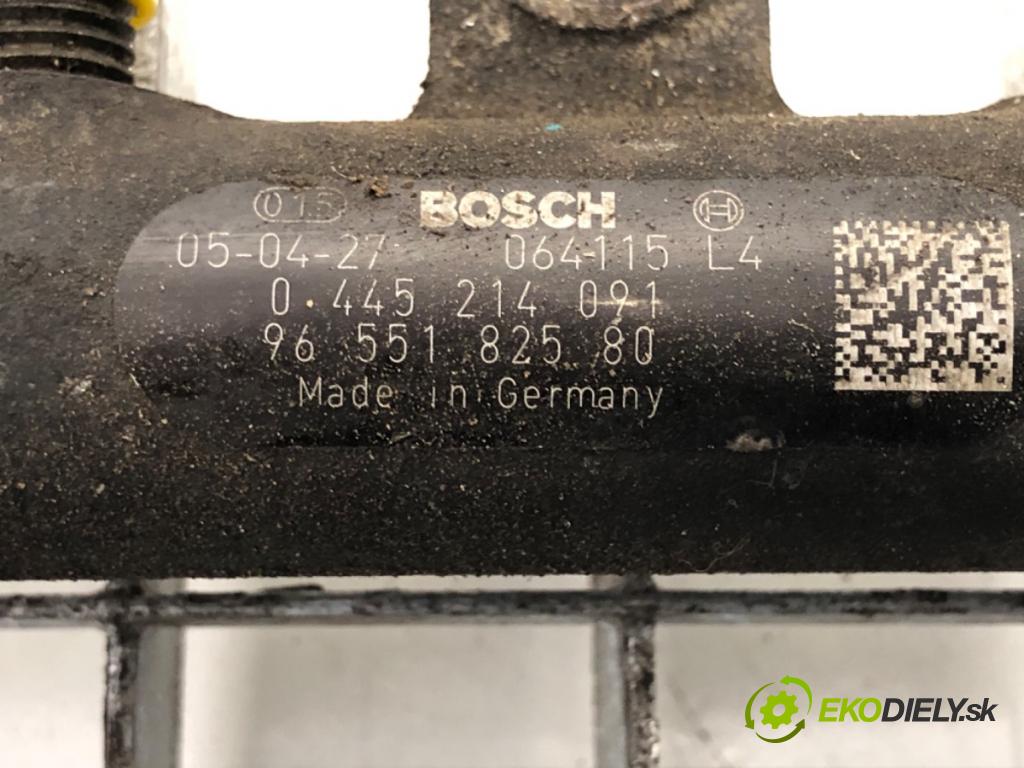 FIAT DUCATO Autobus (230_) 1994 - 2005    2.0 JTD 62 kW [84 KM] olej napędowy 2001 - 2002  Lišta vstrekovacia 0445214091 (Vstrekovacia lišta)