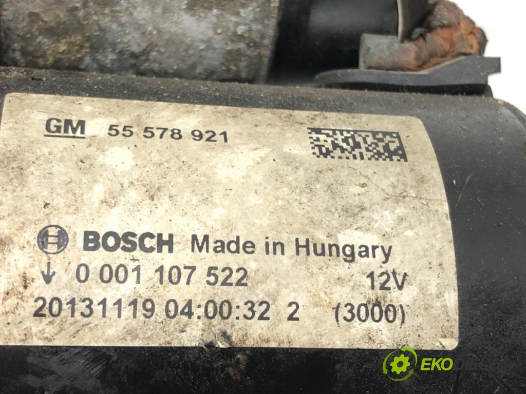 OPEL ASTRA J Kombi 2013 103 kW 1.4 Turbo (35) 1364 Štartér 55578921 (Štartér)