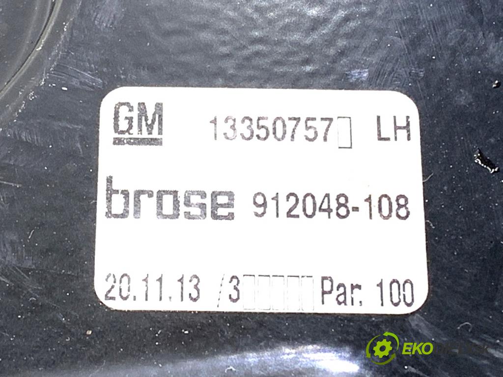 OPEL ASTRA J Kombi 2013 103 kW 1.4 Turbo (35) 1364 mechanismus okna levý přední část 13350757