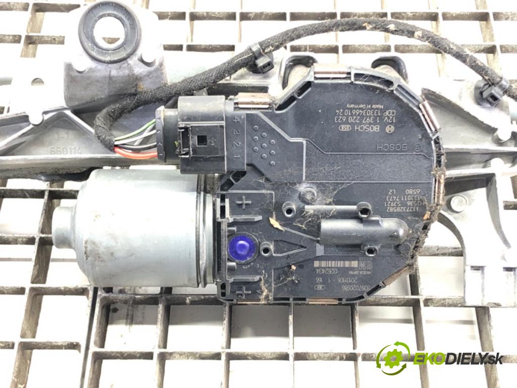 OPEL ASTRA J Sports Tourer (P10) 2010 - 2015    1.4 Turbo (35) 103 kW [140 KM] benzyna 2010 - 2015  Mechanizmus stieračov predný 1397220623 (Motorček stieračov predný)