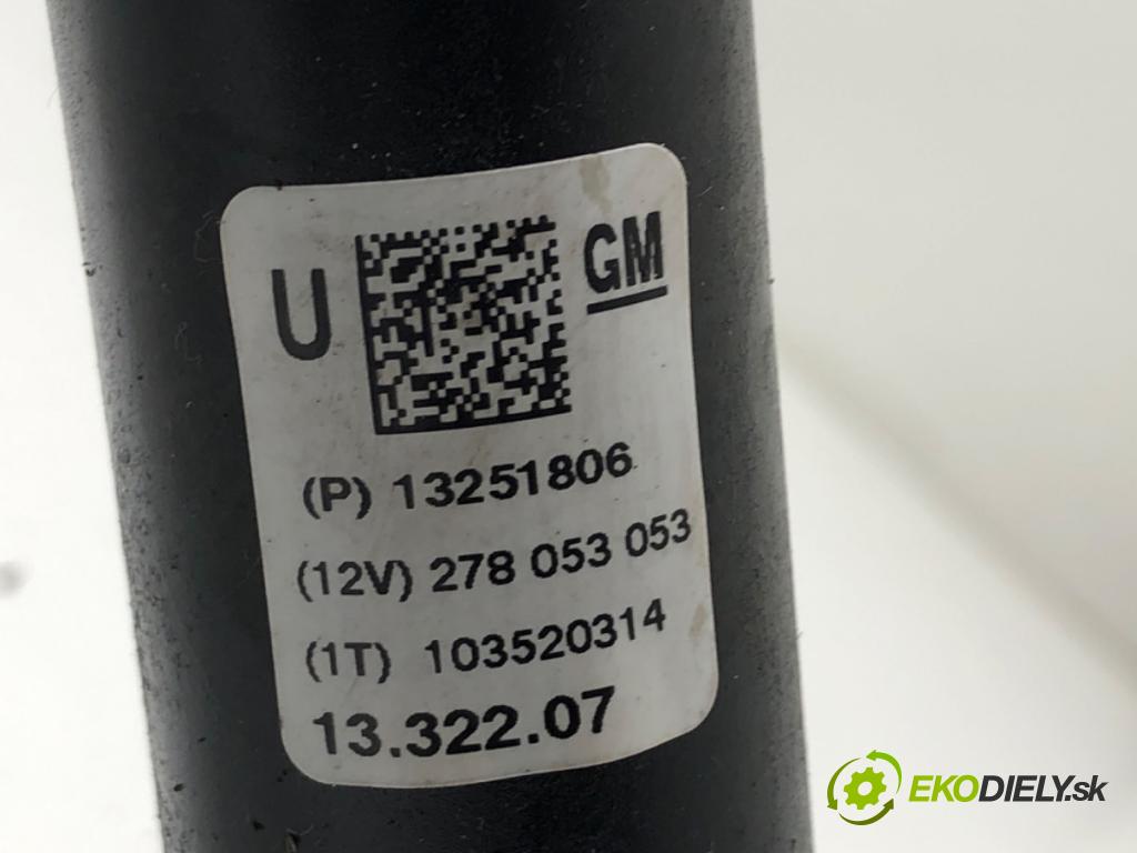 OPEL ASTRA J Kombi 2013 103 kW 1.4 Turbo (35) 1364 Hriadeľ, tyč volantu 13422685 (Tyč riadenia (volantu))