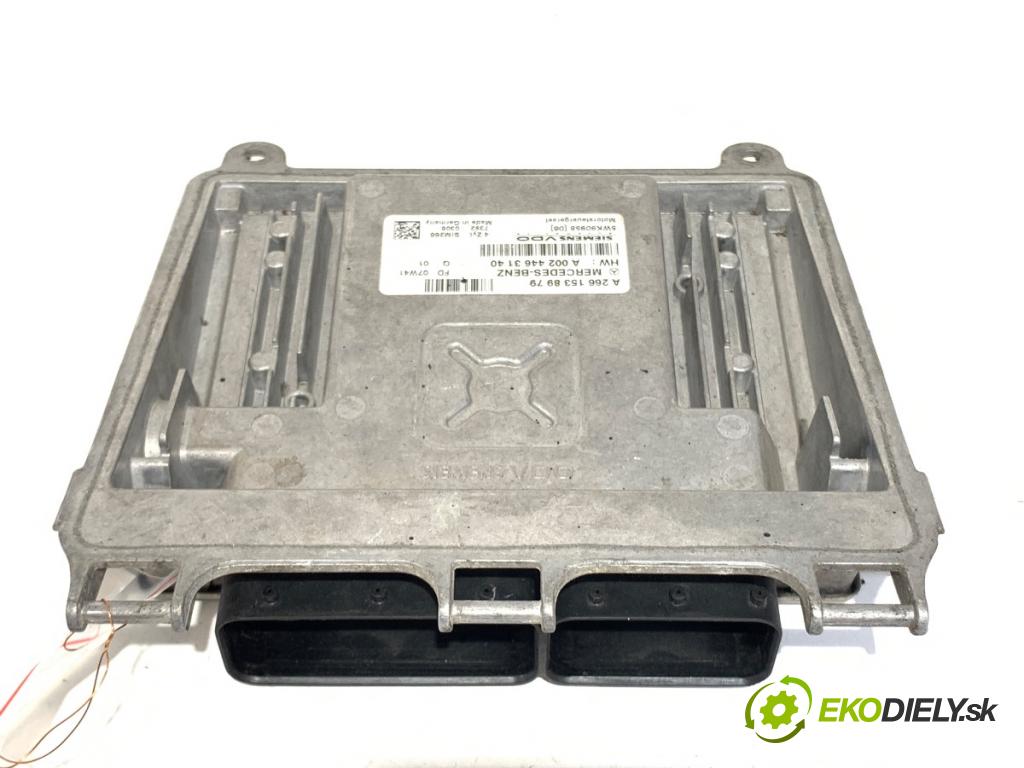 MERCEDES-BENZ W169 liftback 2007 70 kW A 150 (169.031, 169.331) 1498 riadiaca jednotka Motor 2661538979 (Riadiaca jednotka)