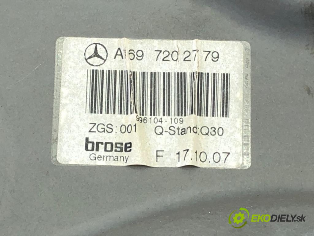 MERCEDES-BENZ KLASA A (W169) 2004 - 2012    A 150 (169.031, 169.331) 70 kW [95 KM] benzyna 2004 - 2012  mechanismus okna levý přední část A1697202779