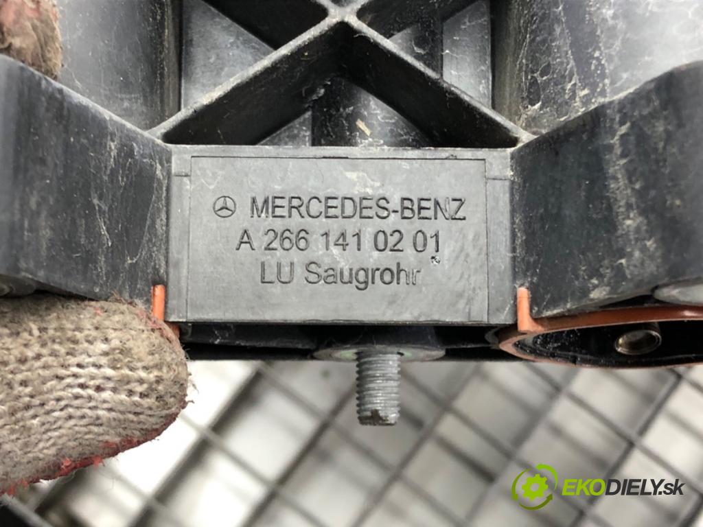 MERCEDES-BENZ KLASA A (W169) 2004 - 2012    A 150 (169.031, 169.331) 70 kW [95 KM] benzyna 2004 - 2012  Potrubie sacie, sanie A2661410201 (Sacie potrubie)