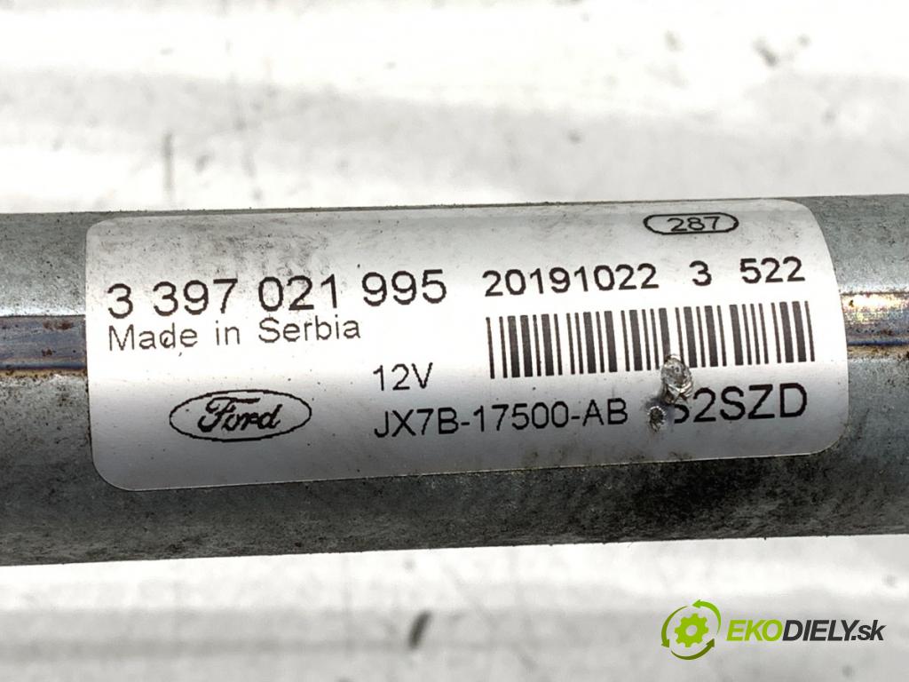 FORD FOCUS IV (HN) 2018 - 2022    1.0 EcoBoost 92 kW [125 KM] benzyna 2018 - 2022  Mechanizmus stieračov predný JX7B-17500-AB (Motorček stieračov predný)