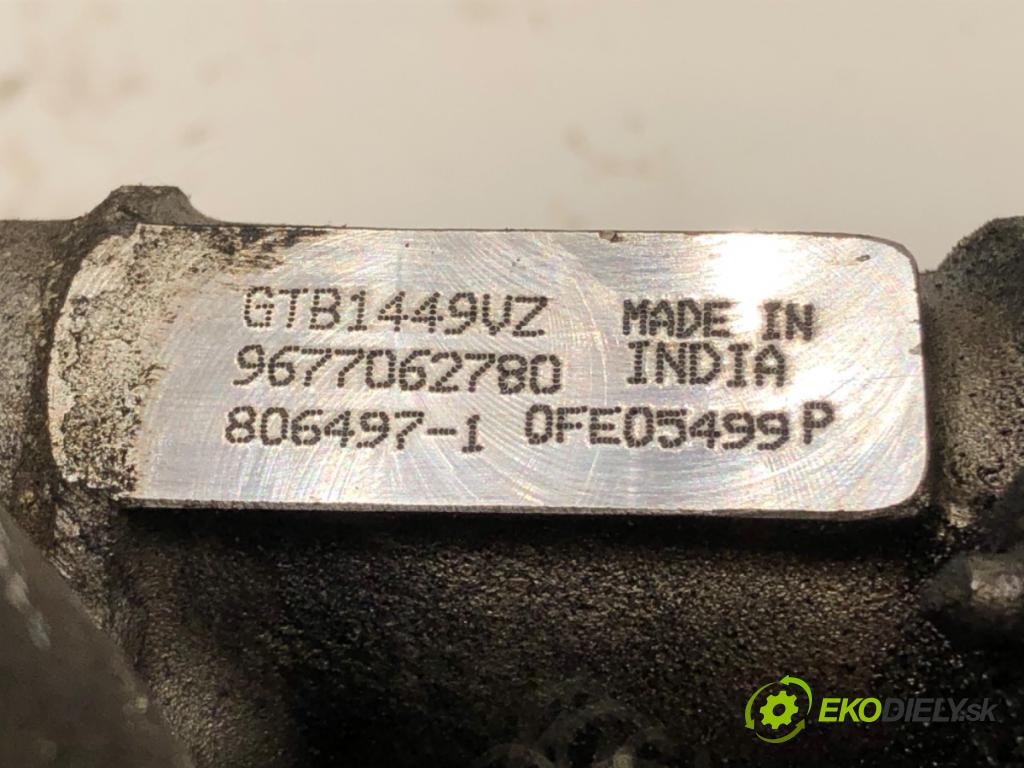 CITROEN C4 PICASSO I nadwozie wielkoprzestrzenne (MPV) (UD_) 2006 - 2015    2.0 HDi 165 120 kW [163 KM] olej napędowy 2010 - 2013  turbo 9677062780 (Turbodúchadla (kompletní))