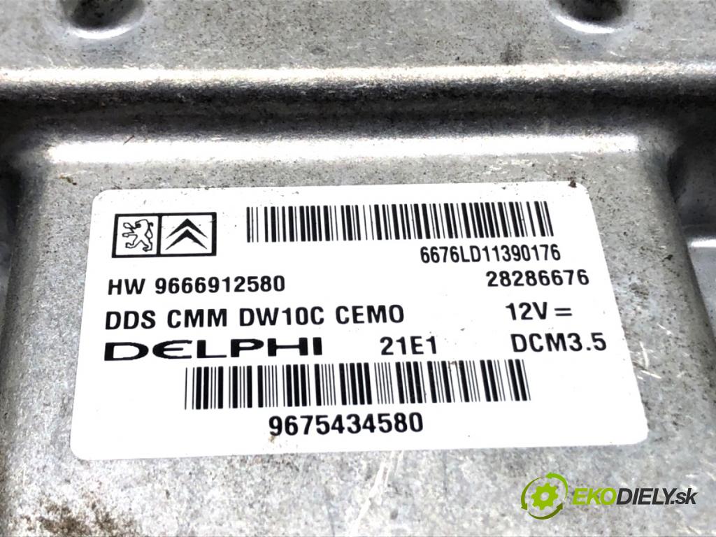 CITROEN C4 PICASSO I nadwozie wielkoprzestrzenne (MPV) 2011 120 kW 2.0 HDi 165 1997 riadiaca jednotka Motor 9675434580 (Riadiaca jednotka)