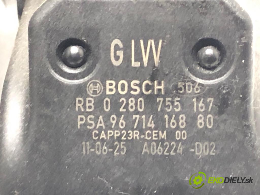 CITROEN C4 PICASSO I nadwozie wielkoprzestrzenne (MPV) 2011 120 kW 2.0 HDi 165 1997 PEDÁL: 9671416880 (Potenciometer plynového pedálu)