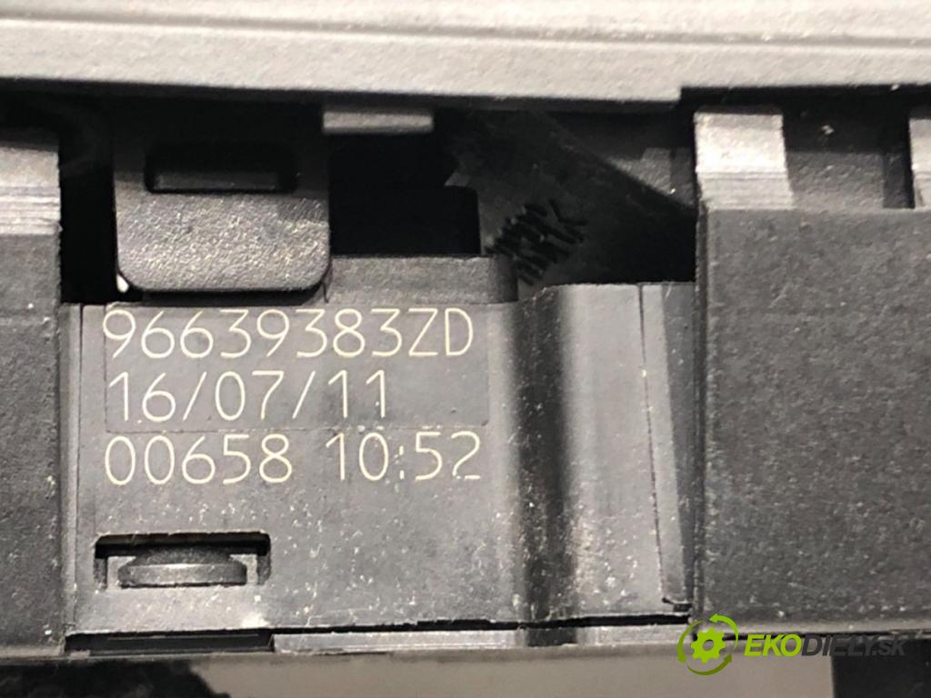 CITROEN C4 PICASSO I nadwozie wielkoprzestrzenne (MPV) 2011 120 kW 2.0 HDi 165 1997 Prepínač okien 96639383ZD (Prepínacie páčky pod volantom)