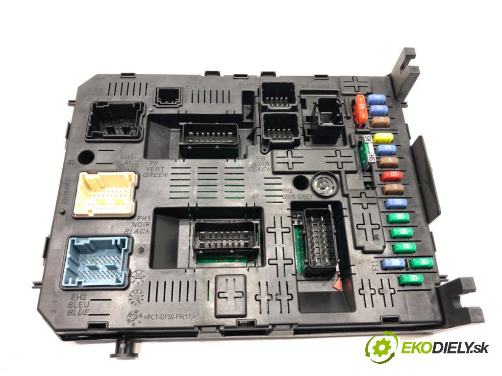 CITROEN C4 PICASSO I nadwozie wielkoprzestrzenne (MPV) (UD_) 2006 - 2015    2.0 HDi 165 120 kW [163 KM] olej napędowy 2010 - 2013  Modul BSI 966689568002 (Poistková skrinka)