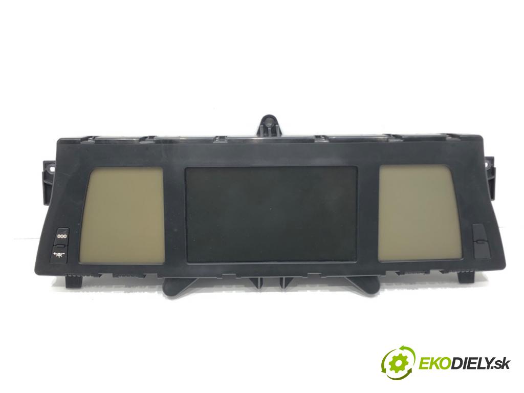 CITROEN C4 PICASSO I nadwozie wielkoprzestrzenne (MPV) (UD_) 2006 - 2015    2.0 HDi 165 120 kW [163 KM] olej napędowy 2010 - 2013  Prístrojovka 9673538580 (Prístrojová doska, displej)