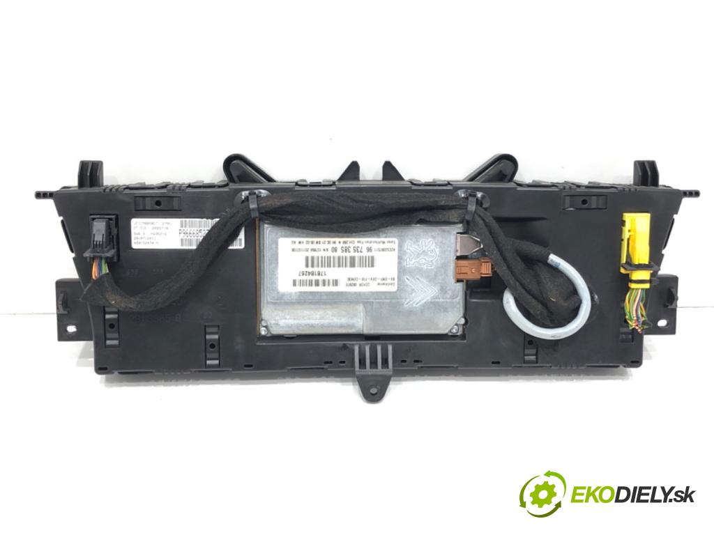 CITROEN C4 PICASSO I nadwozie wielkoprzestrzenne (MPV) (UD_) 2006 - 2015    2.0 HDi 165 120 kW [163 KM] olej napędowy 2010 - 2013  Prístrojovka 9673538580 (Prístrojová doska, displej)