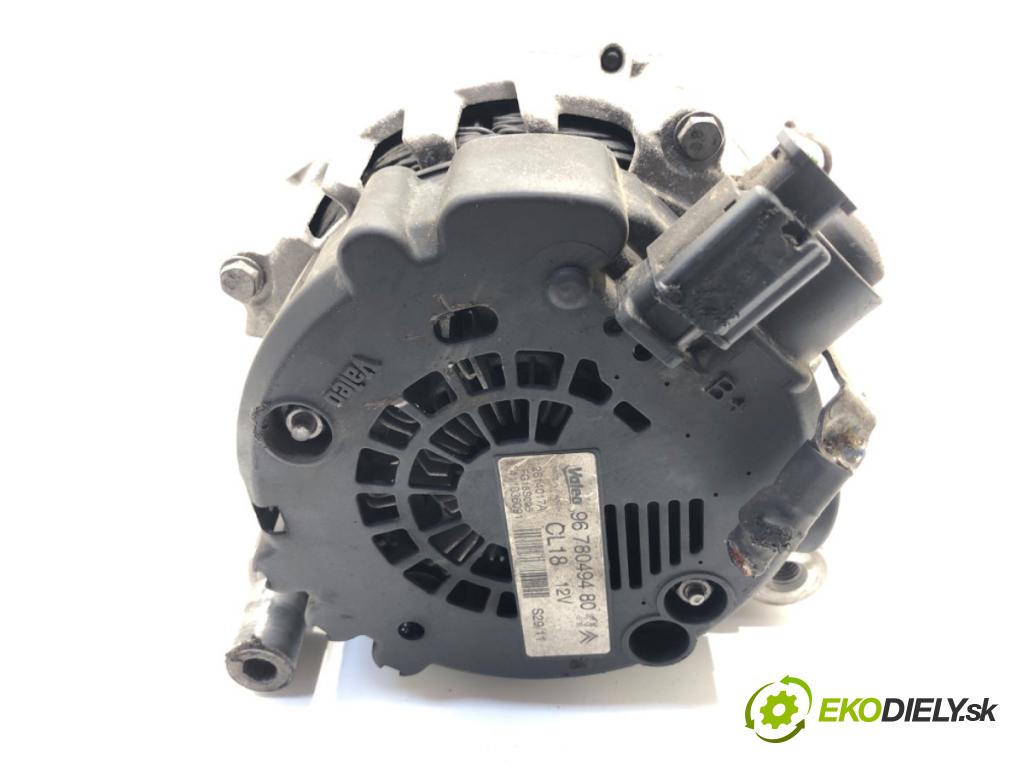 CITROEN C4 PICASSO I nadwozie wielkoprzestrzenne (MPV) (UD_) 2006 - 2015    2.0 HDi 165 120 kW [163 KM] olej napędowy 2010 - 2013  Alternátor 9678049480 (Alternátor)
