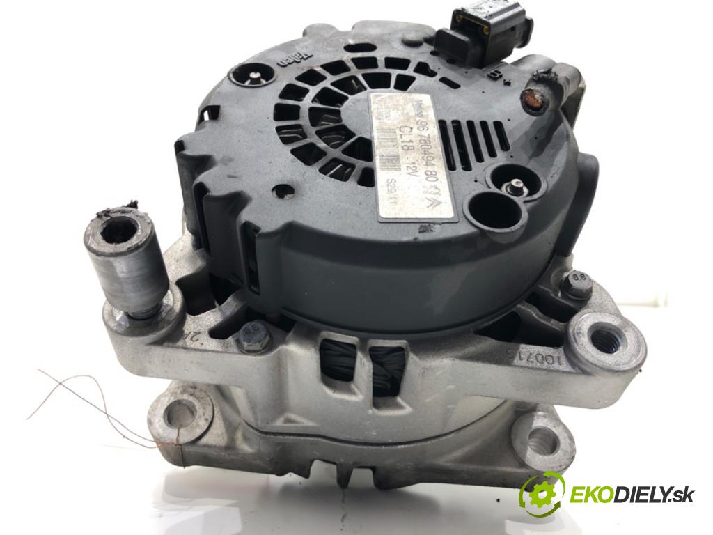 CITROEN C4 PICASSO I nadwozie wielkoprzestrzenne (MPV) (UD_) 2006 - 2015    2.0 HDi 165 120 kW [163 KM] olej napędowy 2010 - 2013  Alternátor 9678049480 (Alternátor)
