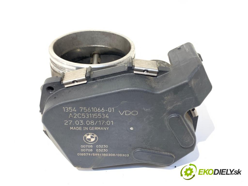 BMW 5 Touring (E61) 2004 - 2010    520 i 125 kW [170 KM] benzyna 2007 - 2010  Škrtiaca klapka 7561066 (Škrtiaca klapka)