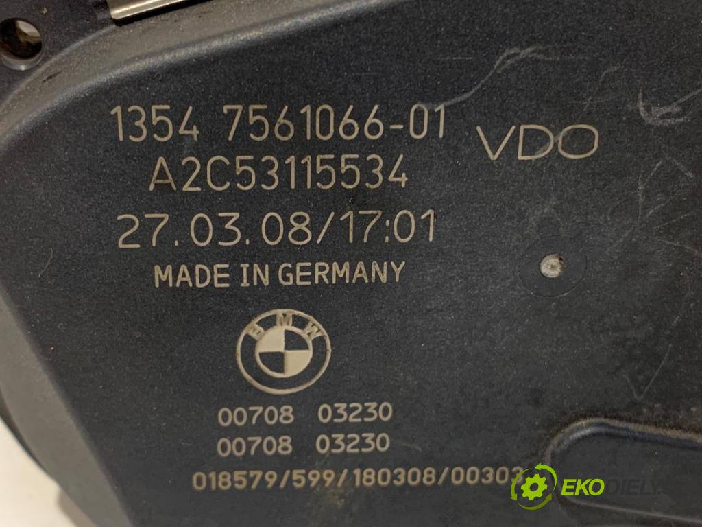 BMW 5 Touring (E61) 2004 - 2010    520 i 125 kW [170 KM] benzyna 2007 - 2010  Škrtiaca klapka 7561066 (Škrtiaca klapka)
