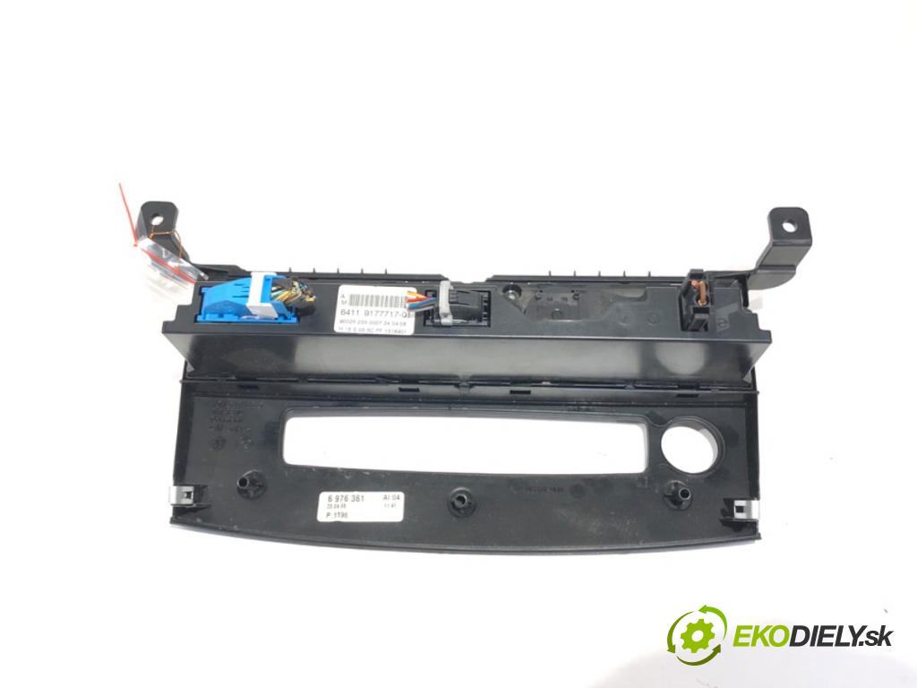 BMW 5 Touring (E61) 2004 - 2010    520 i 125 kW [170 KM] benzyna 2007 - 2010  Panel ovládania kúrenia 9177717 (Prepínacie páčky pod volantom)