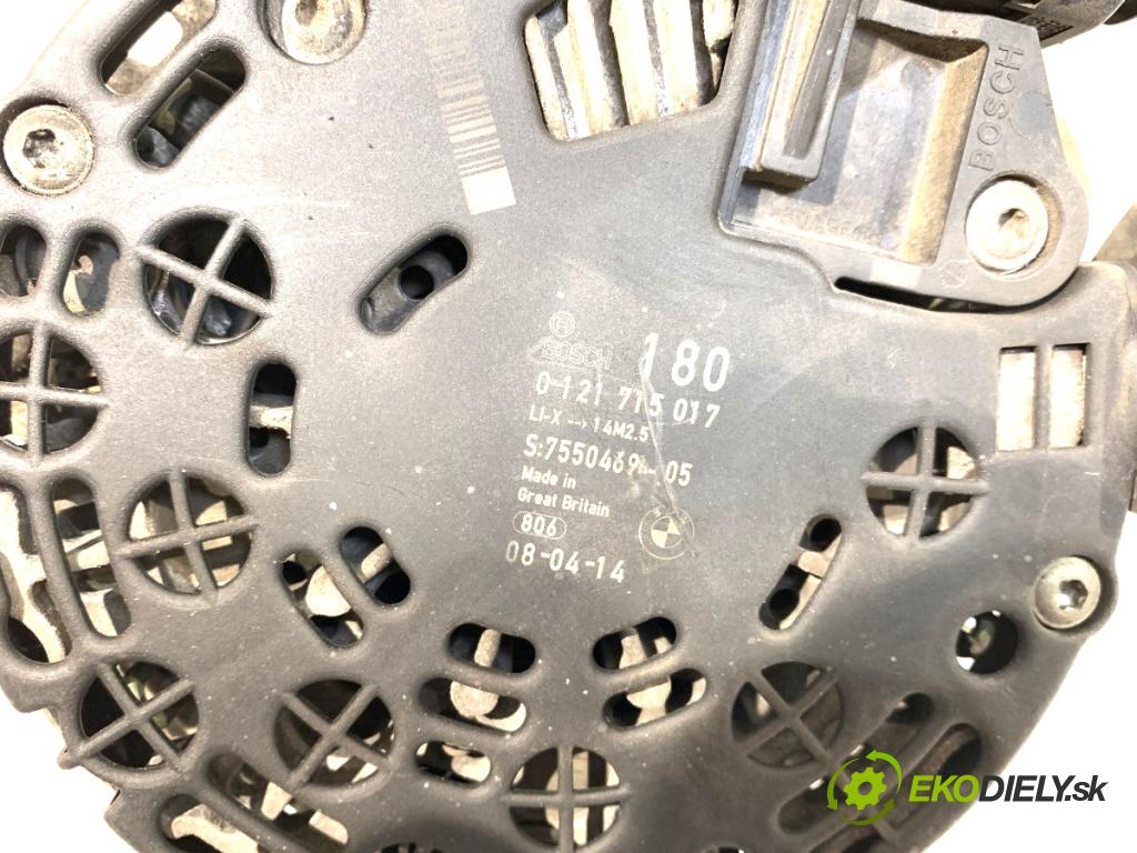 BMW E61 Kombi 2008 125 kW 520 i 1995 Alternátor 7550469 (Alternátor)