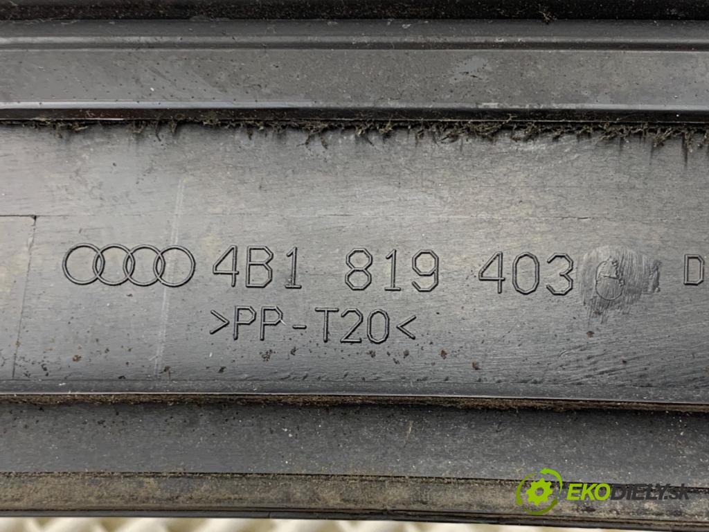 AUDI A6 C5 (4B2) 1997 - 2005    2.4 121 kW [165 KM] benzyna 1997 - 2005  Torpédo, plast pod čelné okno 4B1819403D (Torpédo (plast pod čelným sklom))