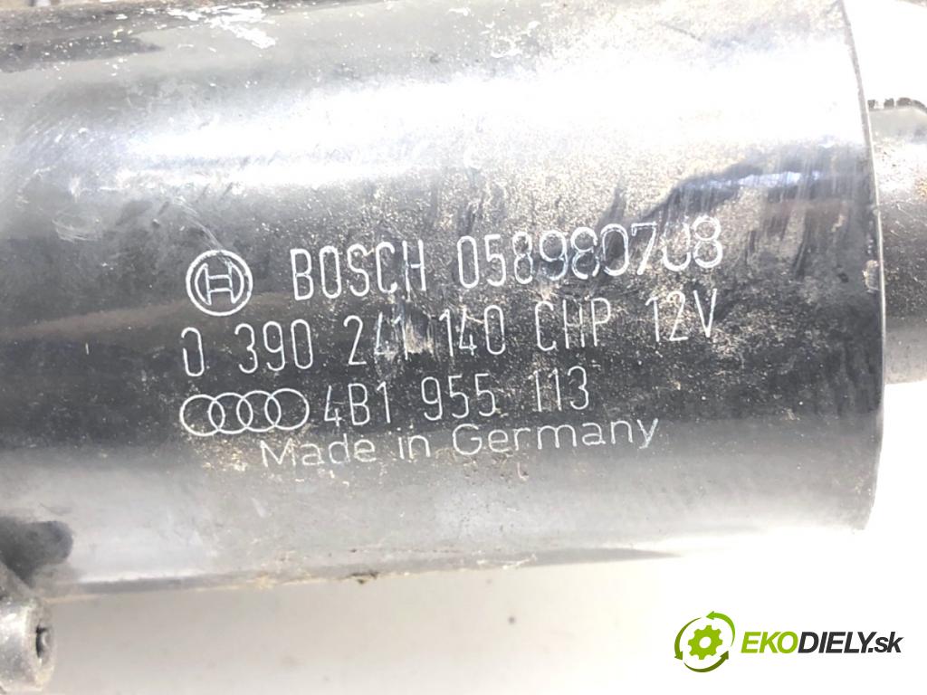 AUDI A6 C5 sedan 1998 121 kW 2.4 2393 Mechanizmus stieračov predný 4B1955023B (Motorček stieračov predný)