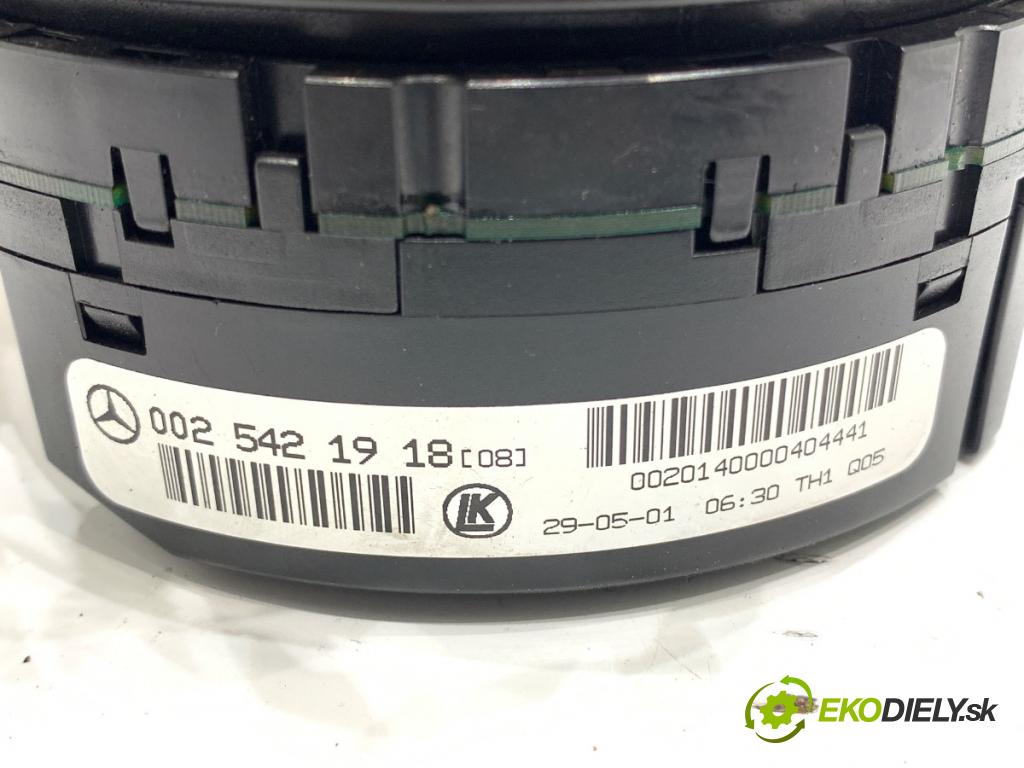 MERCEDES-BENZ W203 sedan 2001 120 kW C 200 Kompressor (203.045) 1998 Krúžok, slimák airbag 0025421918 (Airbag)