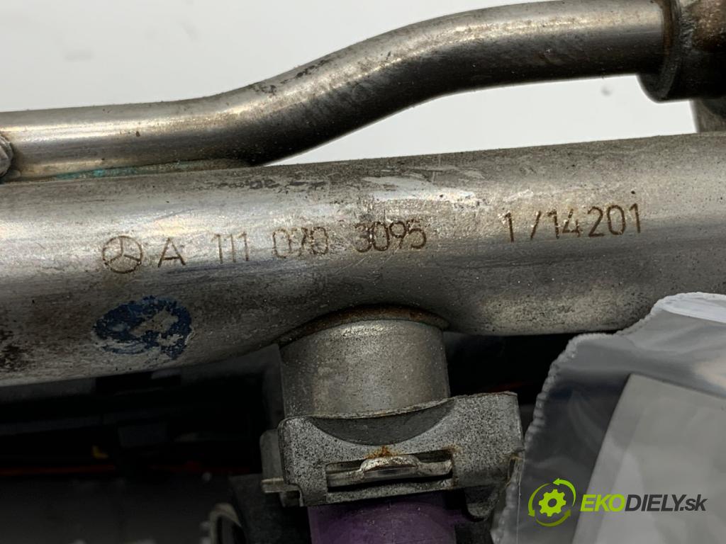 MERCEDES-BENZ W203 sedan 2001 120 kW C 200 Kompressor (203.045) 1998 Lišta vstrekovacia A1110703095 (Vstrekovacia lišta)