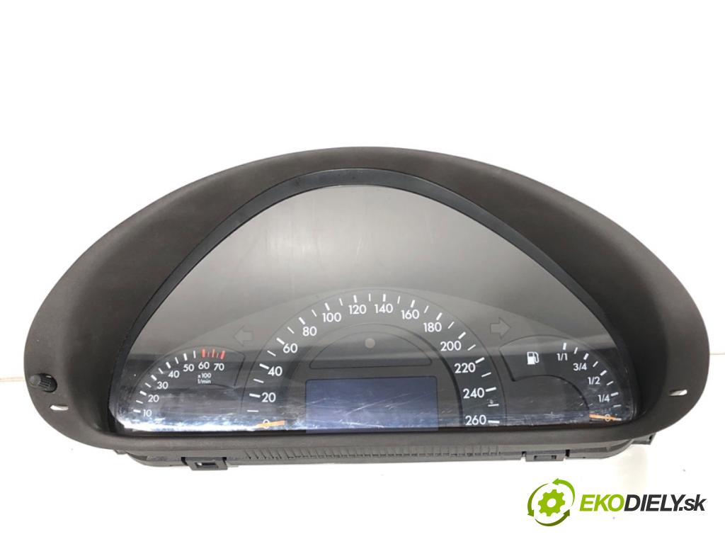MERCEDES-BENZ W203 sedan 2001 120 kW C 200 Kompressor (203.045) 1998 Prístrojovka A2035406111 (Prístrojová doska)