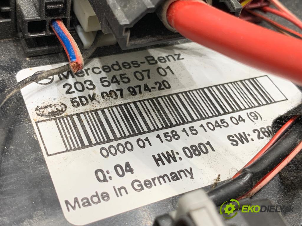 MERCEDES-BENZ W203 sedan 2001 120 kW C 200 Kompressor (203.045) 1998 Modul SAM 2035450701 (Elektrosúčasti ostatné)