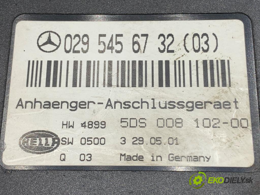 MERCEDES-BENZ W203 sedan 2001 120 kW C 200 Kompressor (203.045) 1998 Modul ťažného oka 0295456732 (Riadiaca jednotka ostatné)