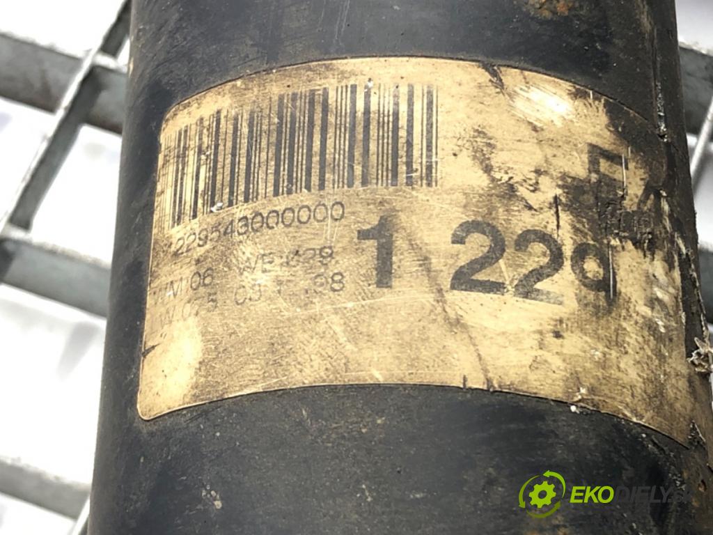 BMW E46 sedan 1998 87 kW 318 i 1895 Kardaň, hriadeľ hnací zad 1229543 (Kardaňový hriadeľ)