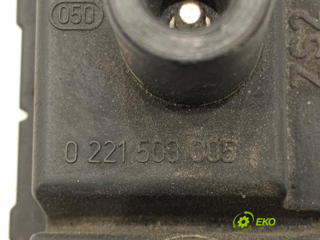 BMW E46 sedan 1998 87 kW 318 i 1895 Cievka zapaľovacia 0221503005 (Zapaľovacia cievka)